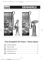 Dennerle Nano Space Gebrauchsanleitung
