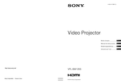 Sony VPL-BW120S Bedienungsanleitung