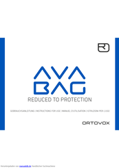 Ortovox Ava Bag Gebrauchsanleitung