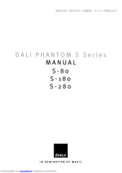 Dali PHANTOM S Series Bedienungsanleitung