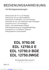 Kuppersbusch EDL 12750.0 E Bedienungsanweisung