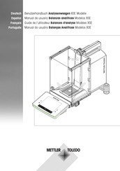 Mettler Toledo XSE-Serie Benutzerhandbuch