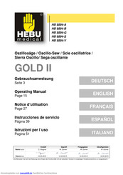 HEBU medical HB 8894-B Gebrauchsanweisung