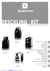 Krups Nespresso Essenza Handbuch