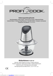 ProfiCook PC-MZ 1027 Bedienungsanleitung