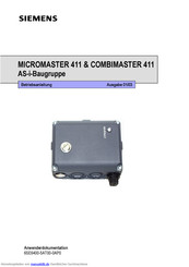 Siemens combimaster 411 Betriebsanleitung