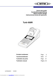 wtw Turb 430IR Kurzbedienungsanleitung