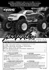 Kyosho MEGA FORCE Jr 31231 Anweisungen