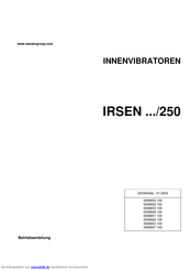 Wacker Neuson IRSEN 57k/250 Betriebsanleitung