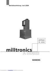Siemens Milltronics A Series Betriebsanleitung