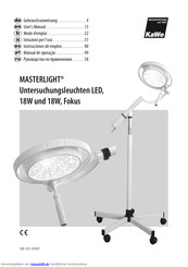 KaWe Masterlight Gebrauchsanweisung