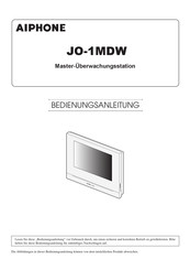Aiphone JO-1MDW Bedienungsanleitung