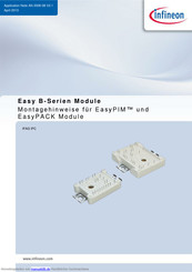 Infineon Easy B-Serie Montagehinweise
