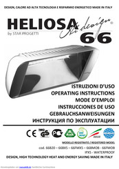 HELIOSA HI DESIGN 66BX5 Gebrauchsanweisungen