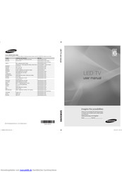 Samsung UE46C6000 Benutzerhandbuch