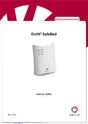 Abilia Emfit SafeBed Gebrauchsanweisung