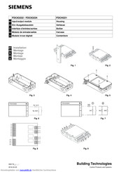 Siemens FDCIO222 Montage