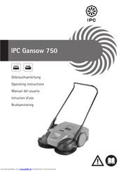 IPC Gansow 750 Gebrauchsanleitung