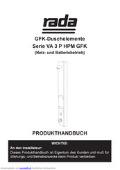 Rada VA 3 P HPM GFK Serie Produkthandbuch