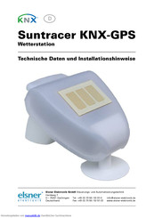 Elsner Suntracer KNX-GPS Installationshinweise