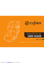 CYBEX SOLUTION X2 Kurzanleitung