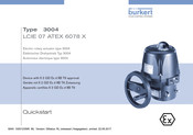 Burkert 3004 Anleitung