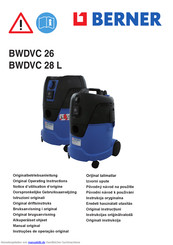 Berner BWDVC 26 Originalbetriebsanleitung