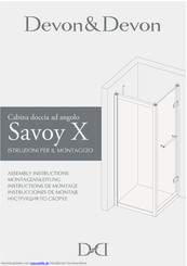 Devon & Devon Savoy X Montageanleitung