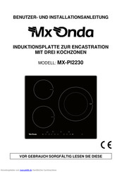 Mx Onda MX-PI2230 Benutzer- Und Installationsanleitung