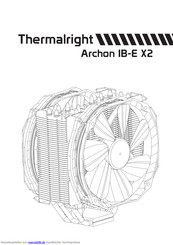 Thermalright Archon IB-E X2 Montageanleitung