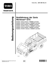 Toro Workman GTX series Bedienungsanleitung