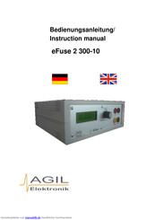 Agil Elektronik eFuse 2 300-10 Bedienungsanleitung