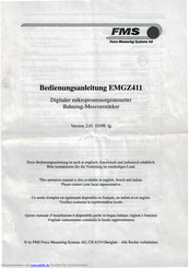 Fms EMGZ411 Bedienungsanleitung