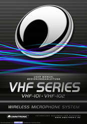 Omnitronic VHF-Serie Bedienungsanleitung