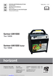 Horizont 10856 Originalbetriebsanleitung