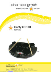 Chal-tec Clarity CDM-01 Bedienungsanleitung