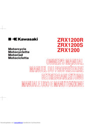 Kawasaki ZRX1200R Betriebsanleitung