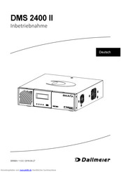 dallmeier DMS 2400 II Inbetriebnahme