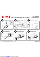 Eiki EIP-X5500 Schnellstartanleitung