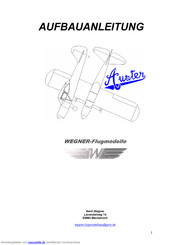 Wegner-Flugmodelle Auster Aufbauanleitung
