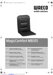 Waeco MagicComfort MBJ05 Montage- Und Bedienungsanleitung