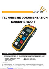 Hetronic ERGO F-V1 Technische Dokumentation