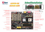 Aopen AX45H-8X Schnellinstallationsanleitung