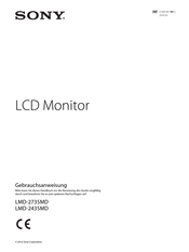 Sony LMD-2435MD Gebrauchsanweisung