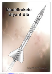 Raketenflieger Blyant Bla Anleitung
