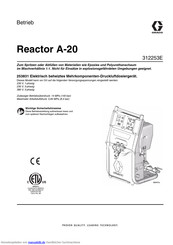 Graco reactor a-20 Betriebsanleitung