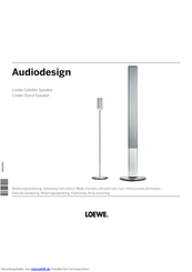 Loewe Stand Speaker Bedienungsanleitung