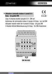 Gewiss GW 90 852 Handbuch