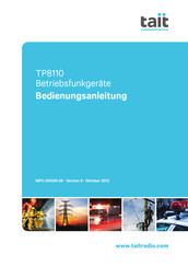 Tait TP8110 Bedienungsanleitung
