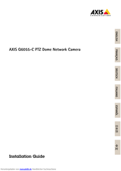 Axis Q6055-C Installationsanleitung